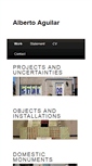 Mobile Screenshot of albertoaguilar.org