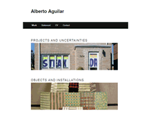 Tablet Screenshot of albertoaguilar.org